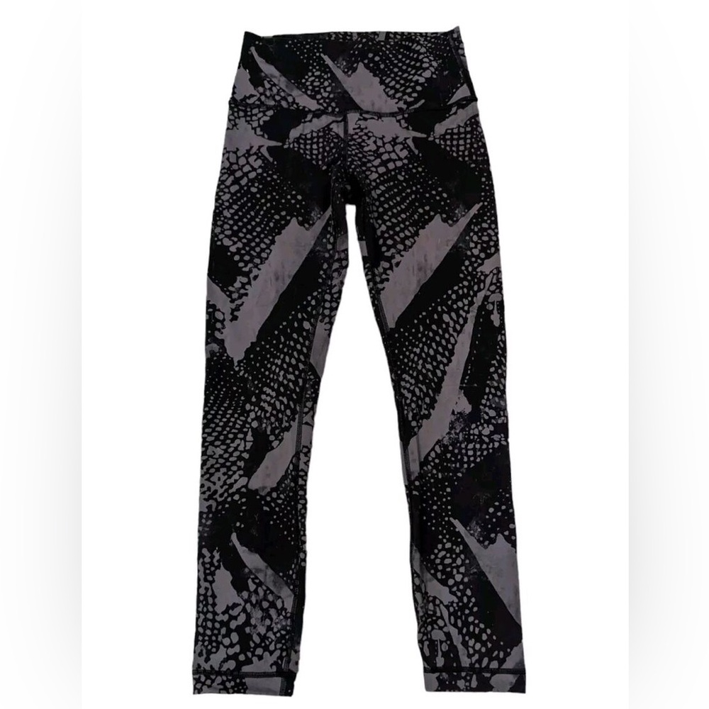 Lululemon Wunder Under Print Leggings